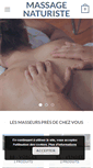 Mobile Screenshot of massage-naturiste.fr